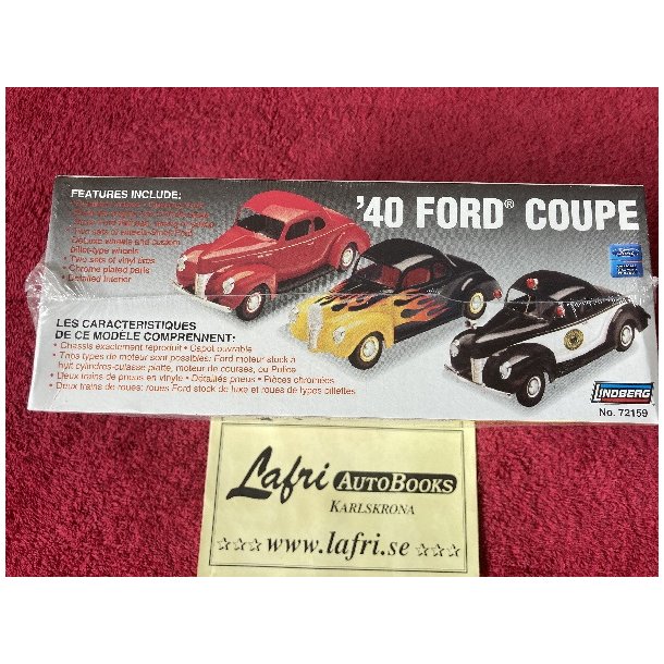 FORD 1940 Coupe, Polisbil, Street Rod