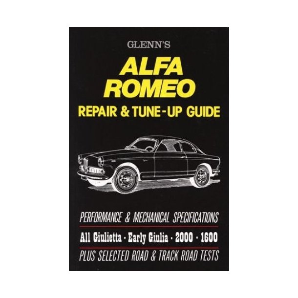 ALFA ROMEO REPAIR & TUNE-UP GUIDE