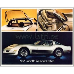 1982 CORVETTE Collectors Edition [1 sida]