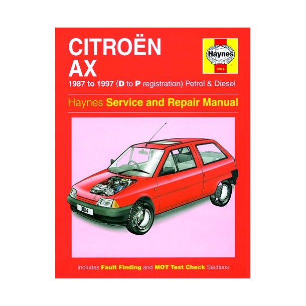 CITR0EN AX [bensin &amp; diesel] 1987-1997