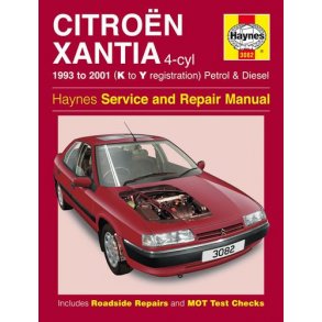 CITRON XANTIA [bensin & diesel] 1993-2001