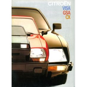 CITROËN VISA, GSA och CX 