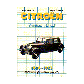 CITROËN Traction Avant 1934-1939
