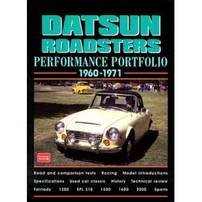 DATSUN Roadsters Performance Portfolio 1960-1971