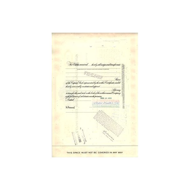 AMERICAN EXPRESS COMPANY [1963]