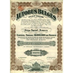 AUTOBUS BELGES [1924]