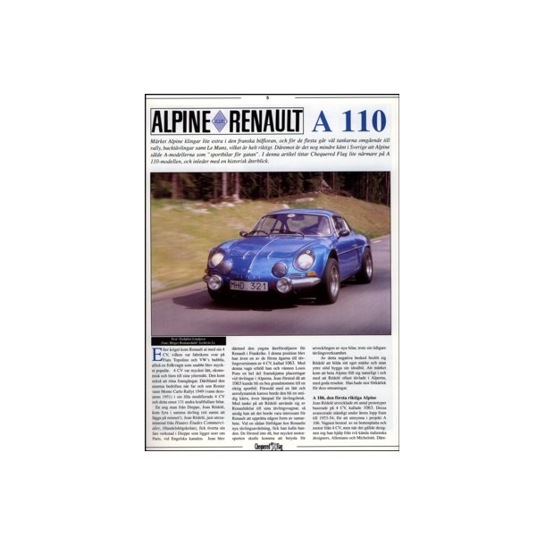 Chequered Flag Nr 3 - 1995