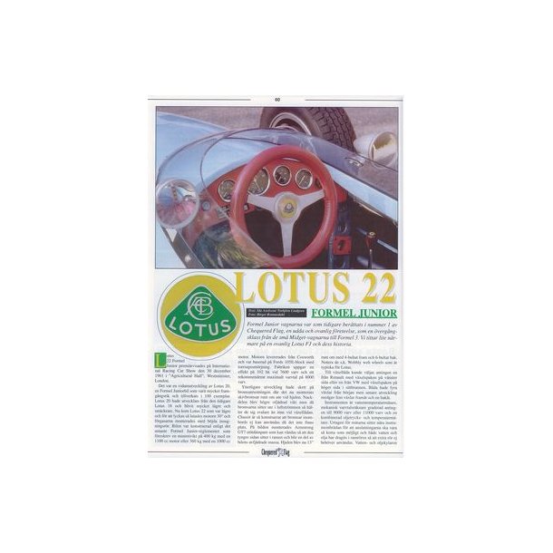 Chequered Flag Nr 3 - 1995