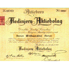 FLODINJERN AKTIEBOLAG [1928]