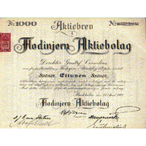 FLODINJERN AKTIEBOLAG [1928]