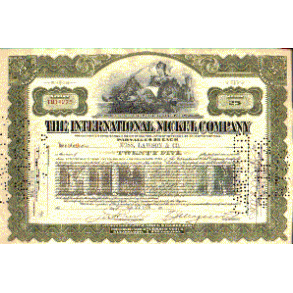 THE INTERNATIONAL NICKEL COMPANY [1928]