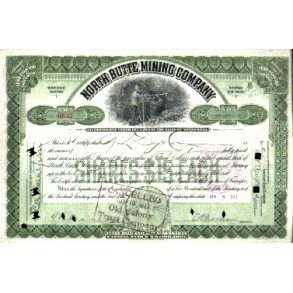 NORTH BUTTE MINING COMPANY [1911-1915]