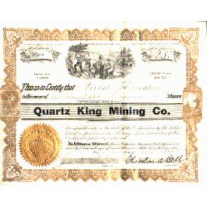 QUARTZ KING MINING CO. [1906]