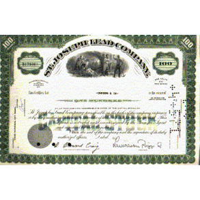 ST. JOSEPH LEAD COMPANY [1967-1970]