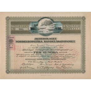 NORDEUROPEISKA HANDELSKOMPANIET, AB [1917]