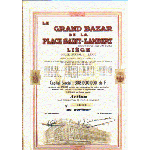 GRAND BAZAR DE LA PLACE SAINT-LAMBERT, LIÈGE