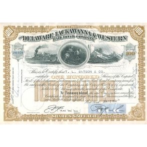 DELAWARE, LACKAWANNA & WESTERN RAIL ROAD COMPANY