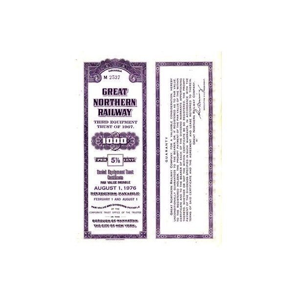 GREAT NORTHERN RAILWAY [1967]