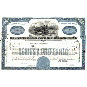 THE NEW YORK,CHICAGO AND ST.LOUIS RAILROAD COMPANY