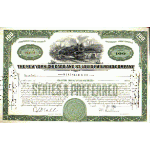 THE NEW YORK,CHICAGO AND ST.LOUIS RAILROAD COMPANY