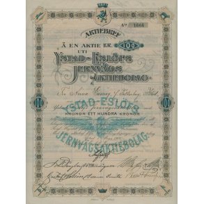 YSTAD-ESLÖFS JERNVÄGS AB [1901]