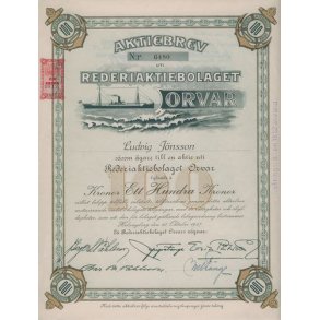 ORVAR, REDERI AB [1947]
