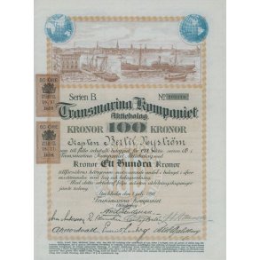 TRANSMARINA KOMPANIET AKTIEBOLAG [1917 & 1918]