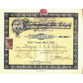 FINSKA SÅGBLADSFABRIKS AKTIEBOLAGET [1917]