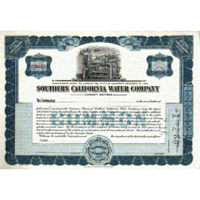 SOUTHERN CALIFORNIA WATER COMPANY [1940-tal]