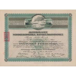 NORDEUROPEISKA HANDELSKOMPANIET, AB [1917]