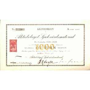 SJUKVÅRDSMATERIAL, AKTIEBOLAGET [1926]