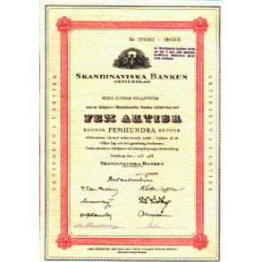 SKANDINAVISKA BANKEN [1953]