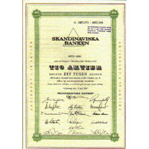SKANDINAVISKA BANKEN [1967]