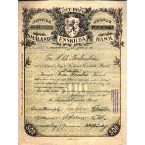SMÅLANDS ENSKILDA BANK [1917]