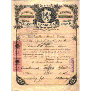 SMÅLANDS ENSKILDA BANK [1917]