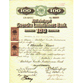 SVENSKA LANTMÄNNENS BANK, AB [1917]