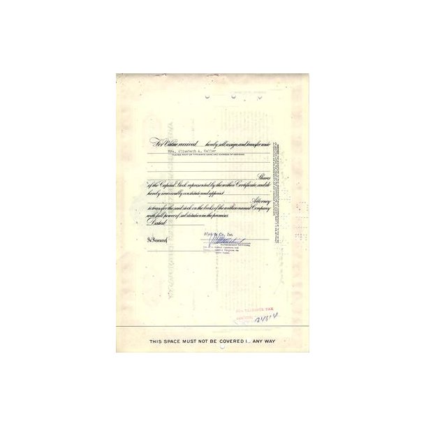 AMERICAN EXPRESS COMPANY [1963]