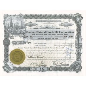 CENTURY NATURAL GAS & OIL CORPORATION [1955]