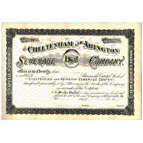 CHELTENHAM AND ABINGTON SEWERAGE COMPANY