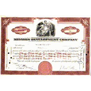 MISSION DEVELOPMENT COMPANY [1950]