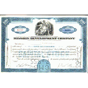 MISSION DEVELOPMENT COMPANY [1955]