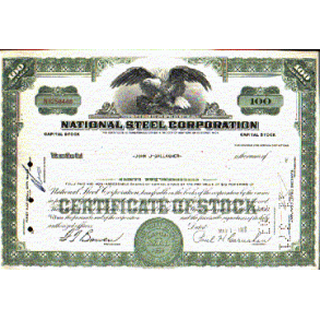 NATIONAL STEEL CORPORATION [1965-1971]
