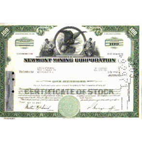 NEWMONT MINING CORPORATION [1969-1971]