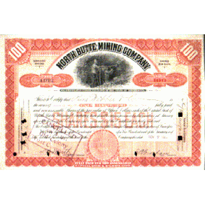 NORTH BUTTE MINING COMPANY [1910-1911]