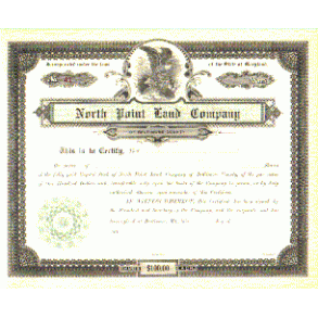 NORTH POINT LAND COMPANY [1900-1909]