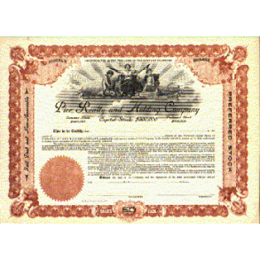 PIER REALTY AND HOLDING COMPANY [1910-1919]