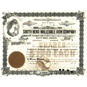 SOUTH BEND MALLEABLE IRON COMPANY [1900-1909]