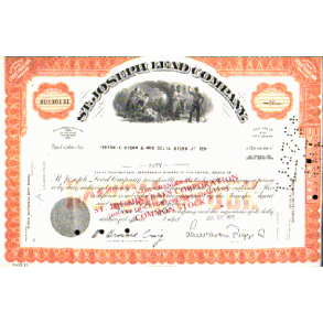 ST. JOSEPH LEAD COMPANY [1969-1970]