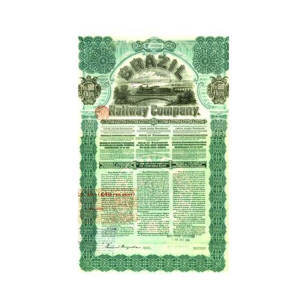 BRAZIL RAILWAY COMPANY [1909]