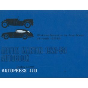 ASTON MARTIN 1921-58 Autobooks